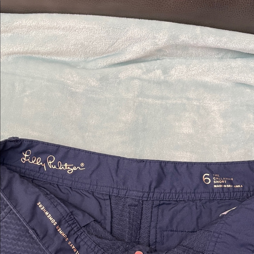 Lilly Pulitzer Dark Blue Women's Shorts - Picture 2 of 5